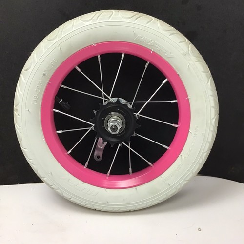 Bicicletta posteriore rosa - posteriore,