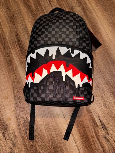 Zaino borsa pelle scacchiera - , a