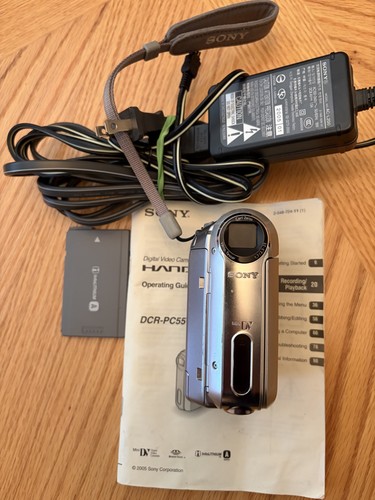 Sony handycam dcr pc55 - sony, minidv
