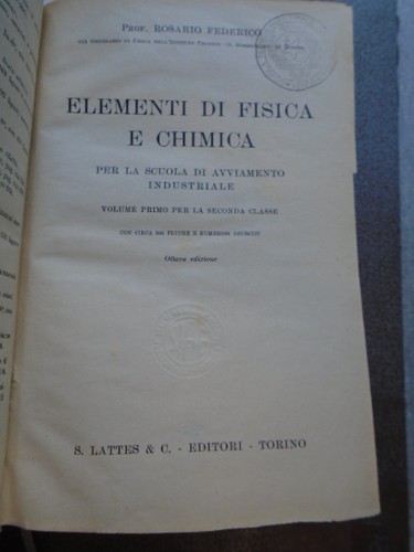 Elementi fisica di - di, e