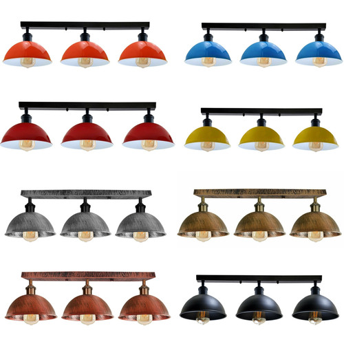 Plafoniera vintage industriale