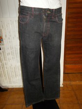 Pantalon Jean noir surpiqué