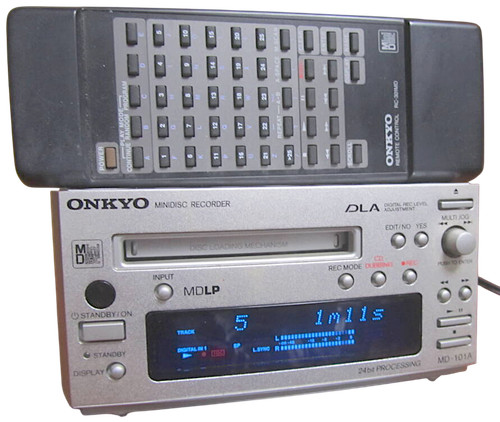 Onkyo 101a minidisc mdlp - md,