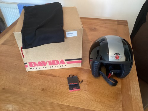 Casco aperto davida jet - casco, (xs)