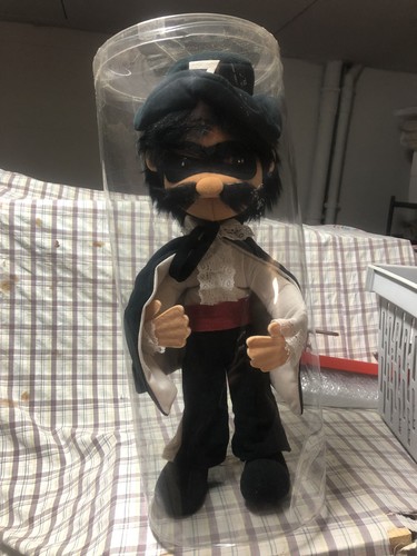 Zorro pupazzo panno lenci - in,