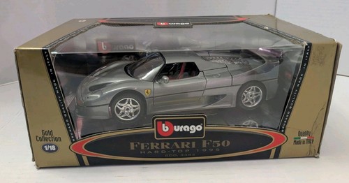 1995 bburago silver ferrari - 1995,
