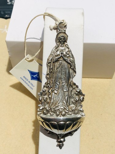 Acquasantiera argento con - in,