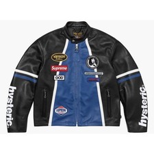 Giacca pelle uomo Varsity moto