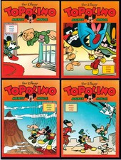 Topolino Mickey Mouse Daily Strips 1947-1948-1949-1950 Disney Gold Collection