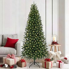 Albero di Natale artificiale con supporto Verde PE e PVC Artificiale vidaXL