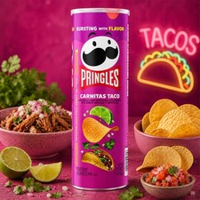 Pringles Chips Carnitas Taco