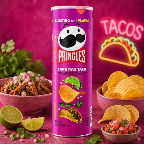 Pringles chips carnitas taco - carnitas,