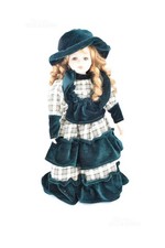 Bambola In Ceramica Con