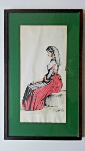 Stampa costume regionale