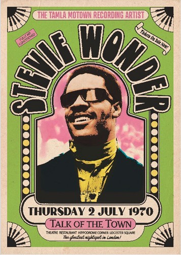 Stevie wonder poster london - stevie,