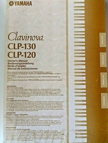 Yamaha clp 130 120 - yamaha, clp-120