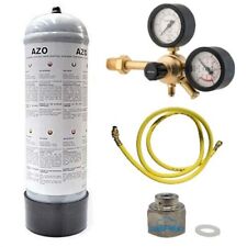 KIT AZOTO BOMBOLA DA 2,2 LT PROVA TENUTA IMPIANTO E LAVAGGIO CONDIZIONAMENTO