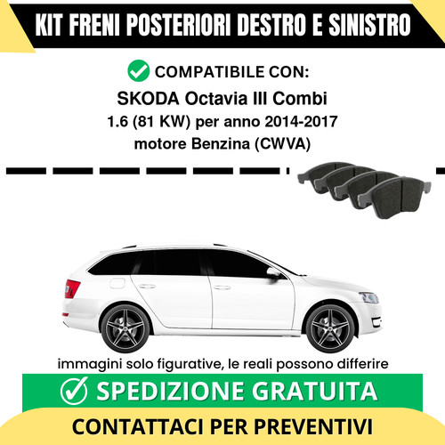 Pastiglie freno posteriori - freno,