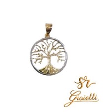 Ciondolo ORO 18KT Albero della Vita in ORO BICOLORE 18KT 750% List 355€