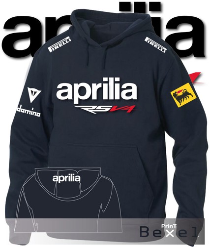 Felpa stampa aprilia rsv4 - felpa,