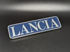 LANCIA 110MM LOGO ORIGINALE SIGLA EMBLEMA FREGIO STEMMA SCRITTA TARGHETTA BADGE