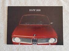 BMW 1800  Catalogue Prospectus Brochure