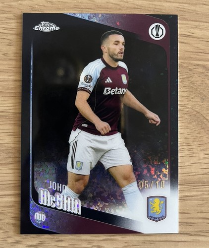 John mcginn topps - john, chrome