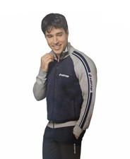 Tuta da uomo in cotone felpato