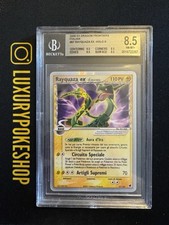 Carta Card Pokemon Rayquaza Ex - Ex Isola Dei Draghi ITA BGS 8.5 NM 97/101