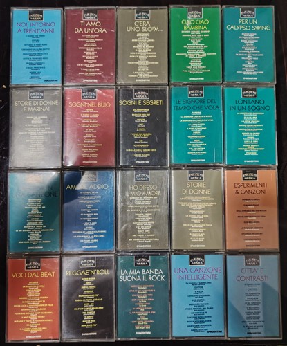 Lotto musicassette emozioni - 20,