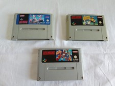 SNES Super Nintendo Lotto × 3 Giochi Anni 90, Japan