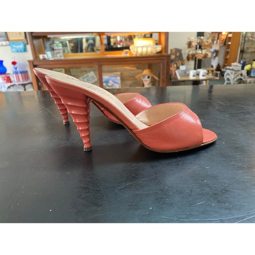 Scarpe tacco alto mules pelle - tacco,