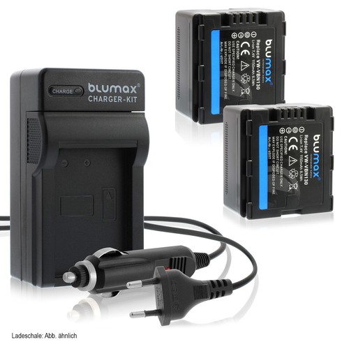 Batteria caricatore - 2x,