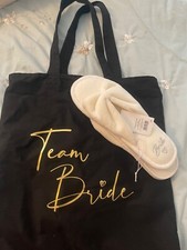 Pantofole bianche 'Bride'