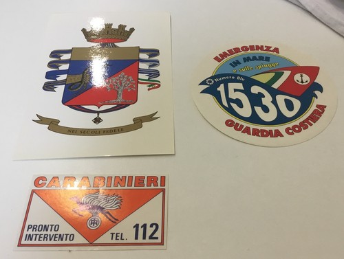 Lotto due adesivi - 112, g