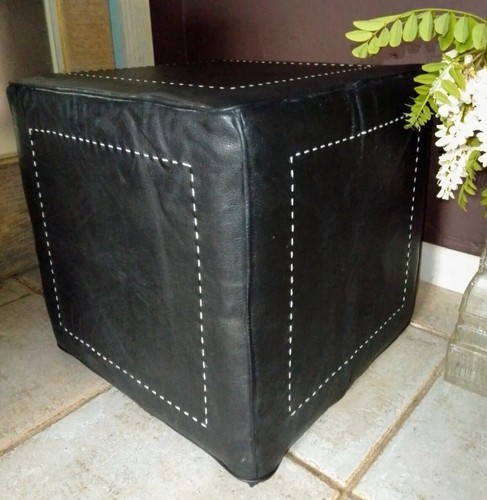 Pouf vera pelle - vera,