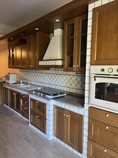 Cucina Di Legno Artigianale  Completa Usata