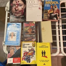 Lotto 9 Libri Vari Titoli Italiani e Stranieri (romanzi, Gialli e 1 Moliere)