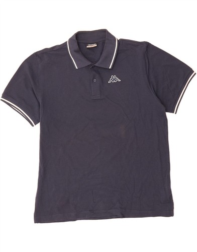 Polo uomo kappa blu - blu, navy