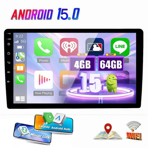 Autoradio android 15 - 10.1",