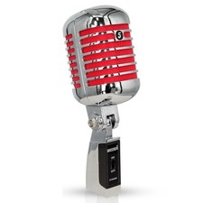 Microfono Vintage 5Core Classico Dinamico Professionale XLR Studio Stile Retrò Mic