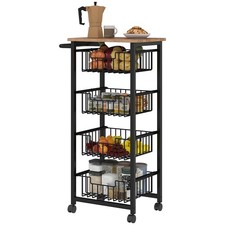 HOMCOM Carrellino Cucina 4