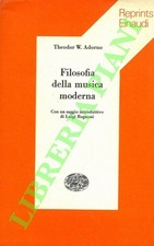 ADORNO Theodor W. - Filosofia