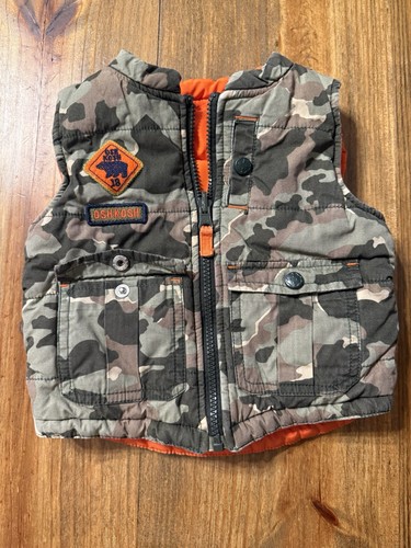 Gilet reversibile osh kosh - gilet,