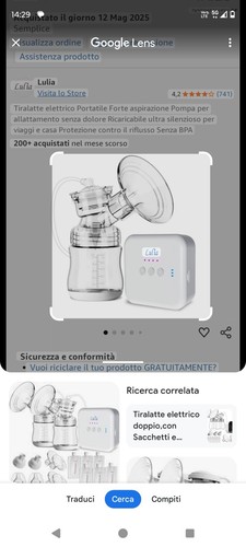 Tiralatte elettrico gaoeein - elettrico,