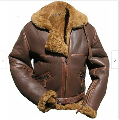Giacca raf marrone uomo - giacca,