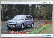 Brochure subaru vivio 1992 - subaru, c.1992