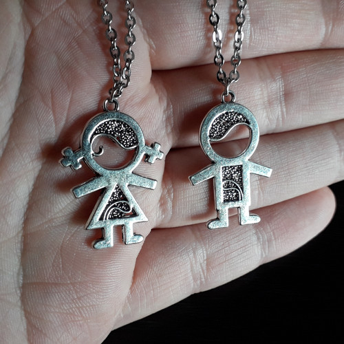 Collana bambino bambina figli - collana,