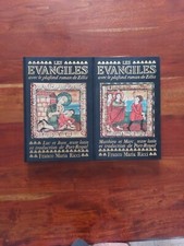Franco Maria Ricci FMR LES EVANGILES avec le plafond roman de Zillis 2 volumi 