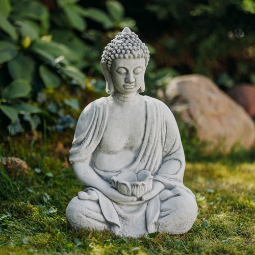 Buddha con ciotola per luce